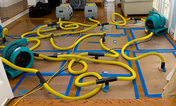 Professional Emergency Water Removal technician working in Greenville, RI